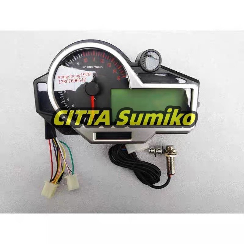 TKOSM オートバイデジタル アナログメーター モンキー~大型バイクまで~(配線図付き)拍卖