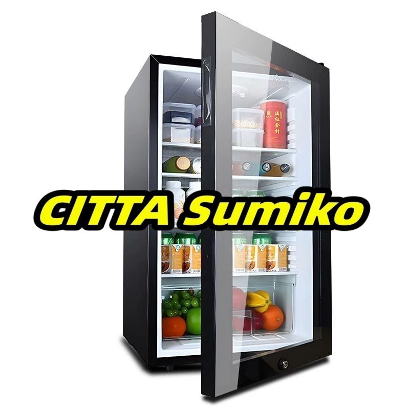 ミニ冷蔵庫 保存棚 ショーケース 小型の冷蔵庫 ホテル用 喫茶店の設備 ミニフードディスプレイ オフィス用拍卖