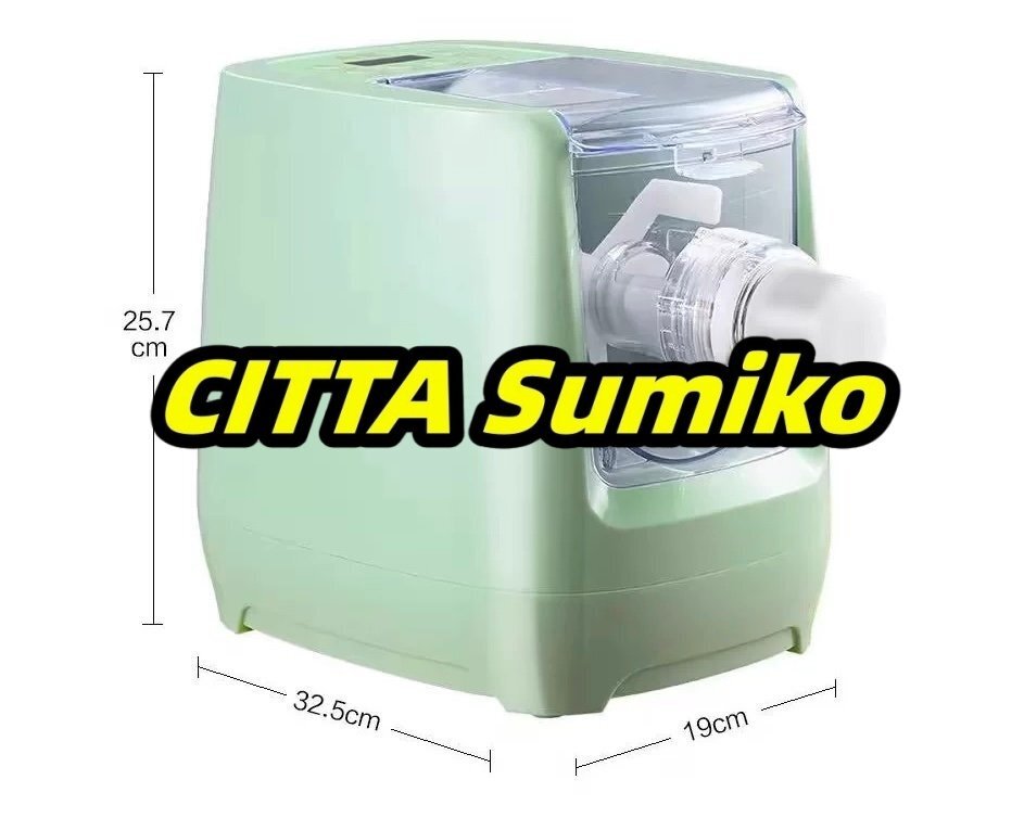 良い品質 電動パスタメーカー 自動製麺機 混練とパスタ麺作りの2in1 スパゲッティ 麺用 13形 レッド拍卖