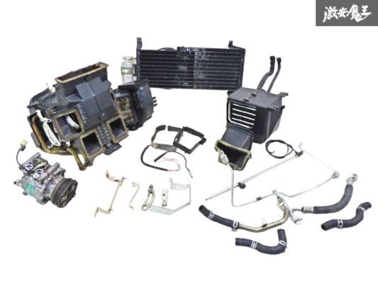 【 実動外し!! 】ホンダ 純正 JW4 トゥデイ A/C エアコン キット エバポレーター コンデンサー コンプレッサー 配管 80100-SD5-0530 棚7A拍卖