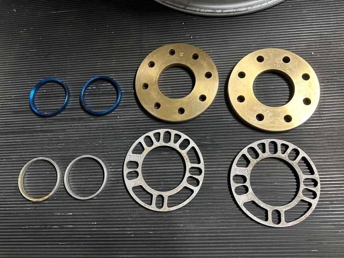 Battle Club バトルクラブ ホイールスペーサー 10mm 他 ハブリング等セット 当時物拍卖