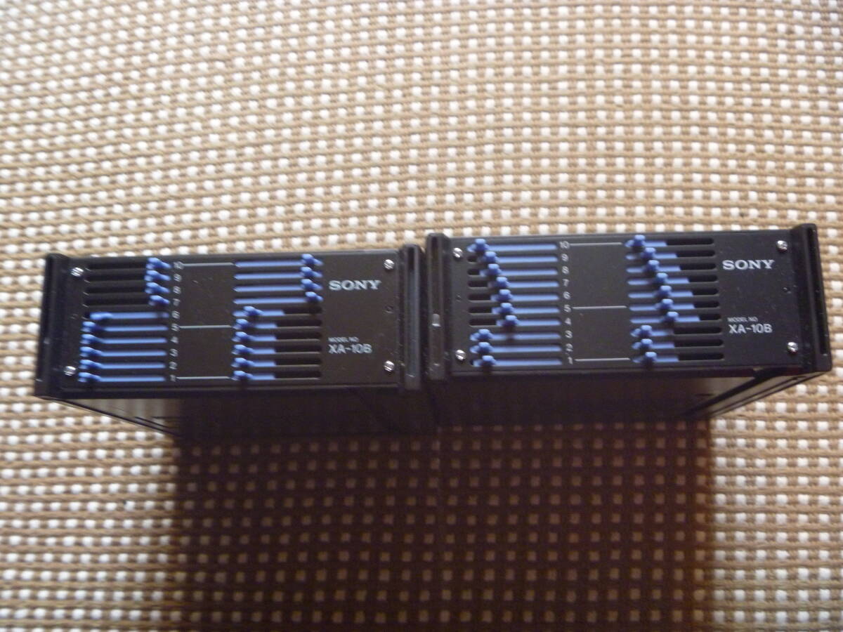 希少絶版品:SONY CDP-C910用 最後CDマガジン定版用にXA10B 2個 お気にいりCDをセットに。拍卖