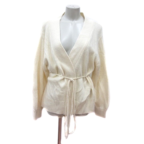 リエンダ rienda カーディガン ニット F 白 アイボリー /MN レディース拍卖