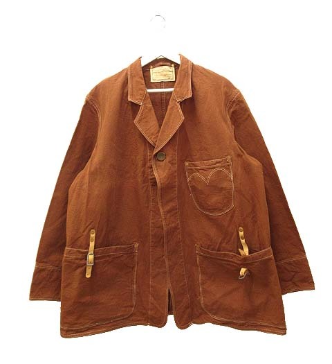 リーバイス Levi's LVC 90s 初期 ダック ハンターコート カバーオール サックコート 70200 1410 1853年復刻 バレンシア 米国製 44拍卖