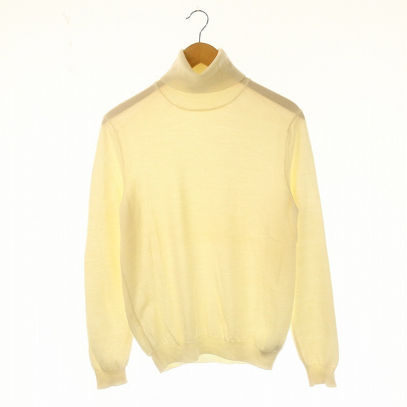 ザノーネ ZANONE ウールタートルネックニット セーター 長袖 48 アイボリー /DO ■OS ■AD メンズ拍卖