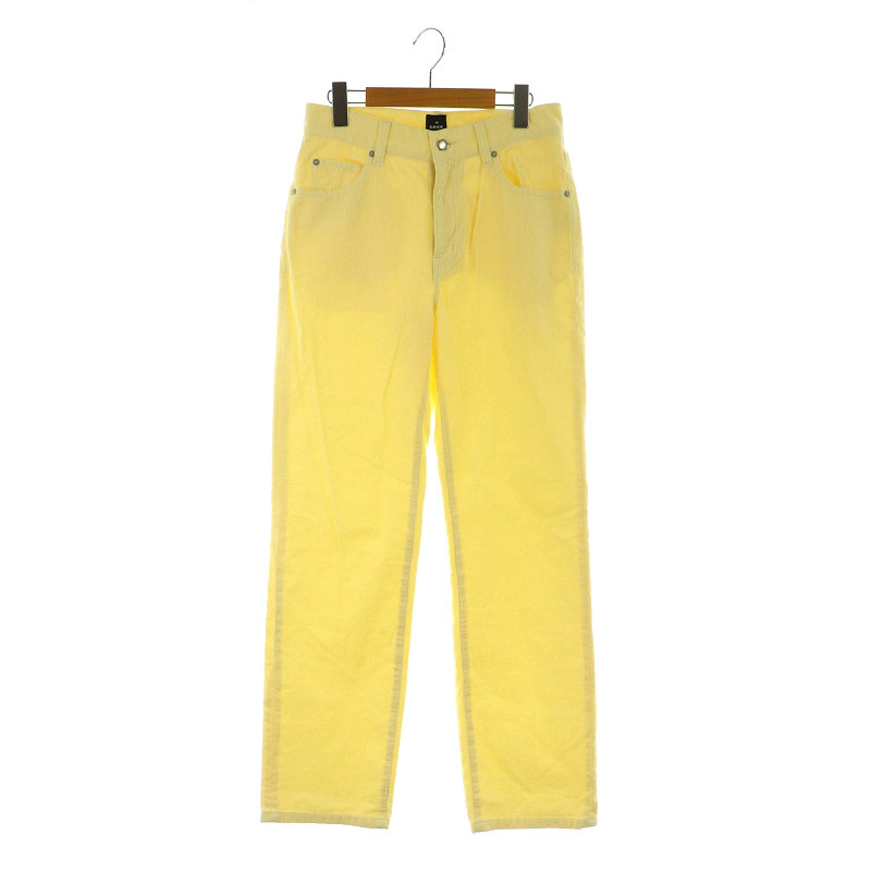 イエナ IENA sese*mana yamamoto 5ポケットパンツ コーデュロイ ストレート 38 黄 イエロー /MY ■OS レディース拍卖