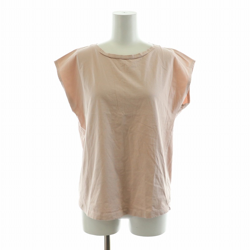 トゥモローランドコレクション TOMORROWLAND collection オーガニックコットンフレンチスリーブプルオーバー S ピンク 13-03-12-03302拍卖