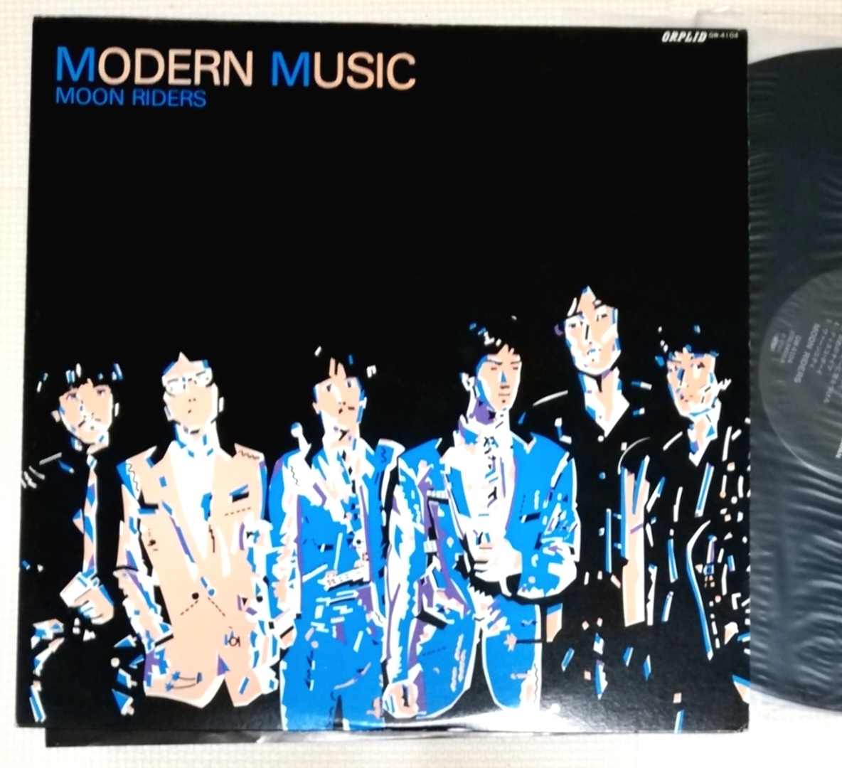 LP MOON RIDERS ムーンライダーズ MODERN MUSIC/GW-4104拍卖
