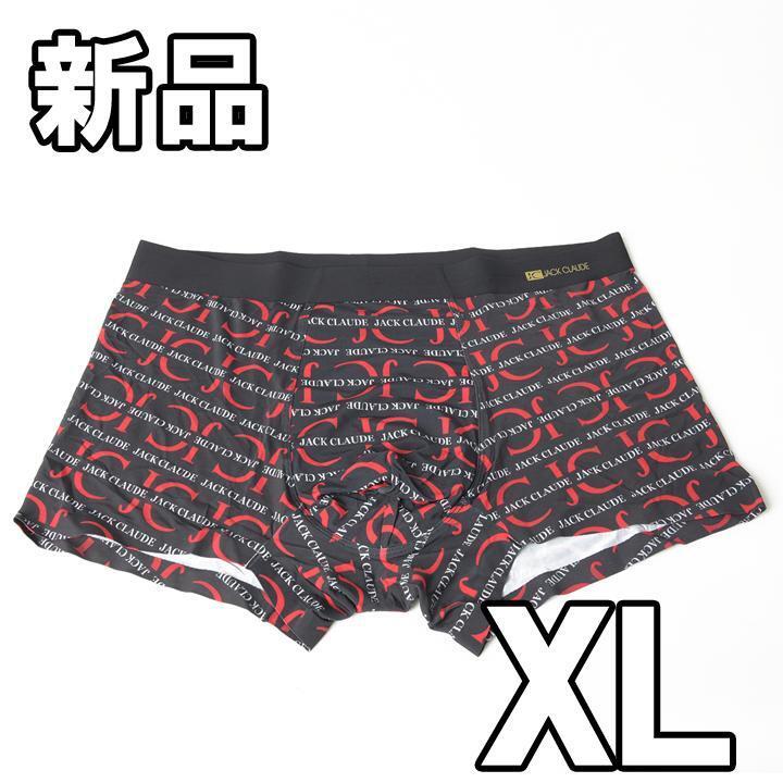 【大人気につき在庫わずか!次入荷未定!最終値下げ!新品未使用】ボクサーパンツ ブラック/レッド XL 【CHA010350XL】拍卖