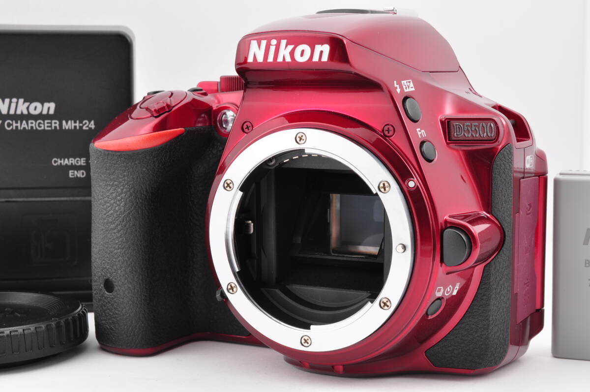 Nikon D5500 シャッター数5464(5%) 24.2MP デジタルカメラ #FD06拍卖