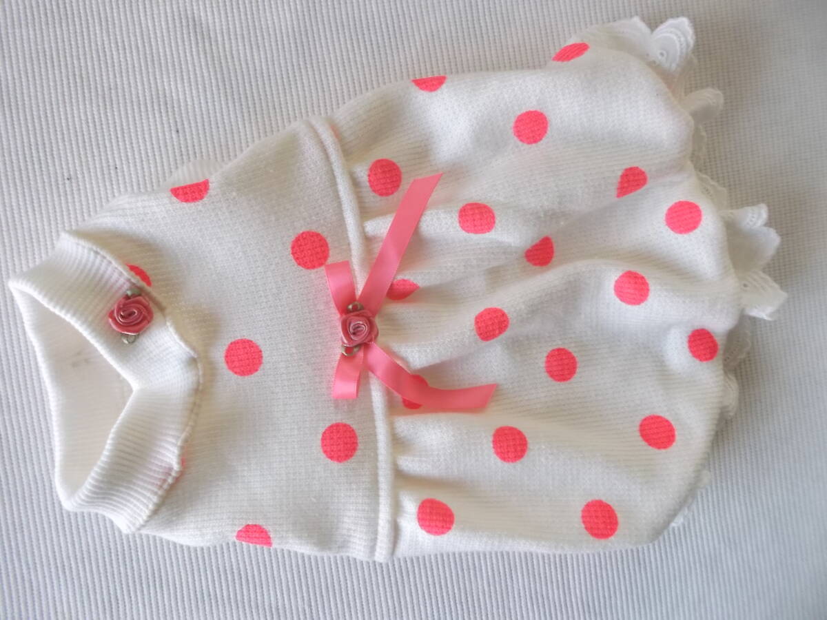 ★胴36cm★蛍光ドットのバルーン風ワンピース拍卖