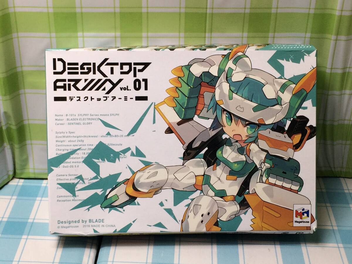 メガハウス デスクトップアーミー B-101s シルフィーシリーズ シルフィー・ランチャー 内袋未開封品 プラモデル フィギュア 拍卖
