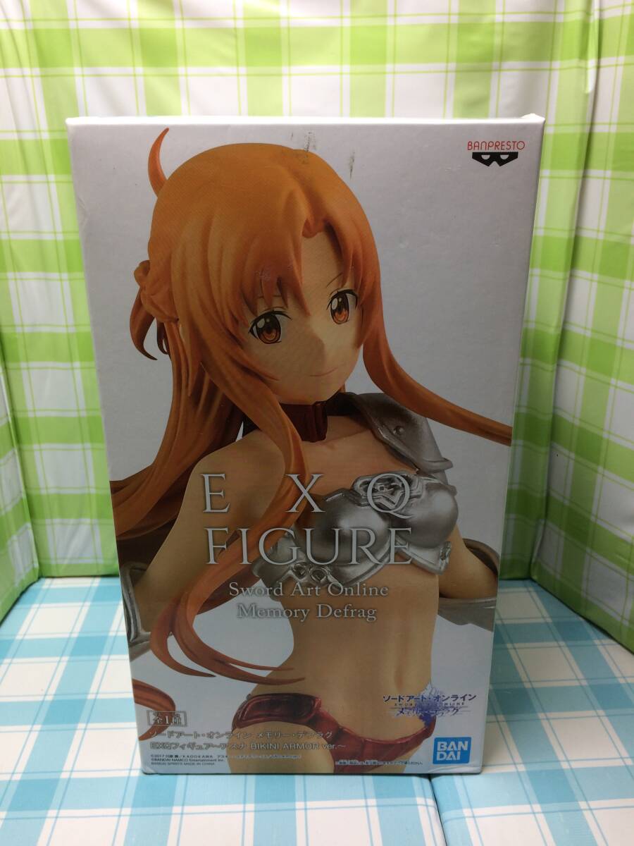 バンプレスト ソードアート・オンライン メモリー・デフラグ EXQフィギュア ~アスナ BIKINI ARMOR ver.~ 未開封品 フィギュア SAO拍卖