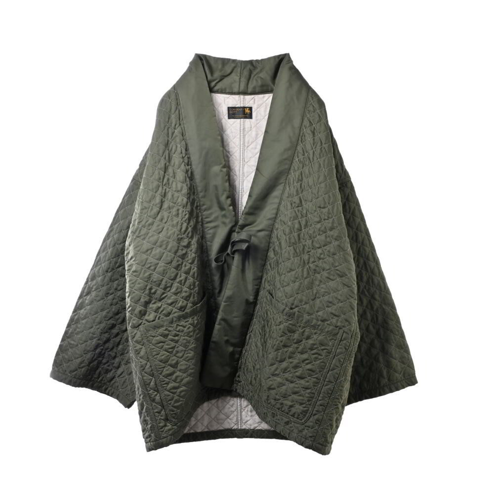美品 VISVIM CONTRARY DEPT QUILTED KIYARI JKT キルティングジャケット 3 カーキ ヴィスヴィム KL4B2QPS67拍卖