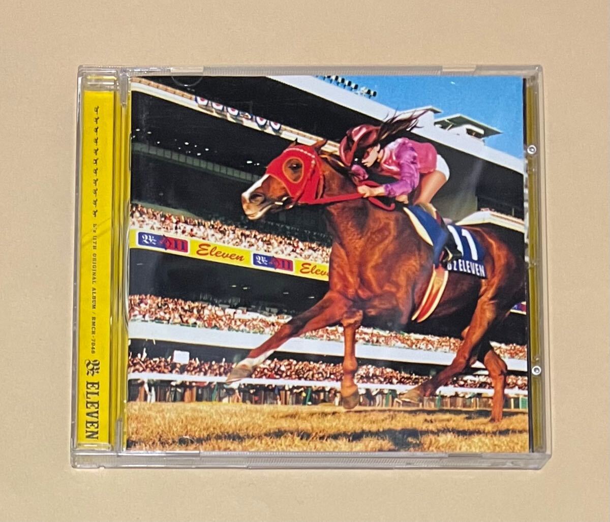 ☆CD アルバム B'z ビーズ「ELEVEN」今夜月の見える丘に May juice RING ミリオン 2000年 即決☆拍卖