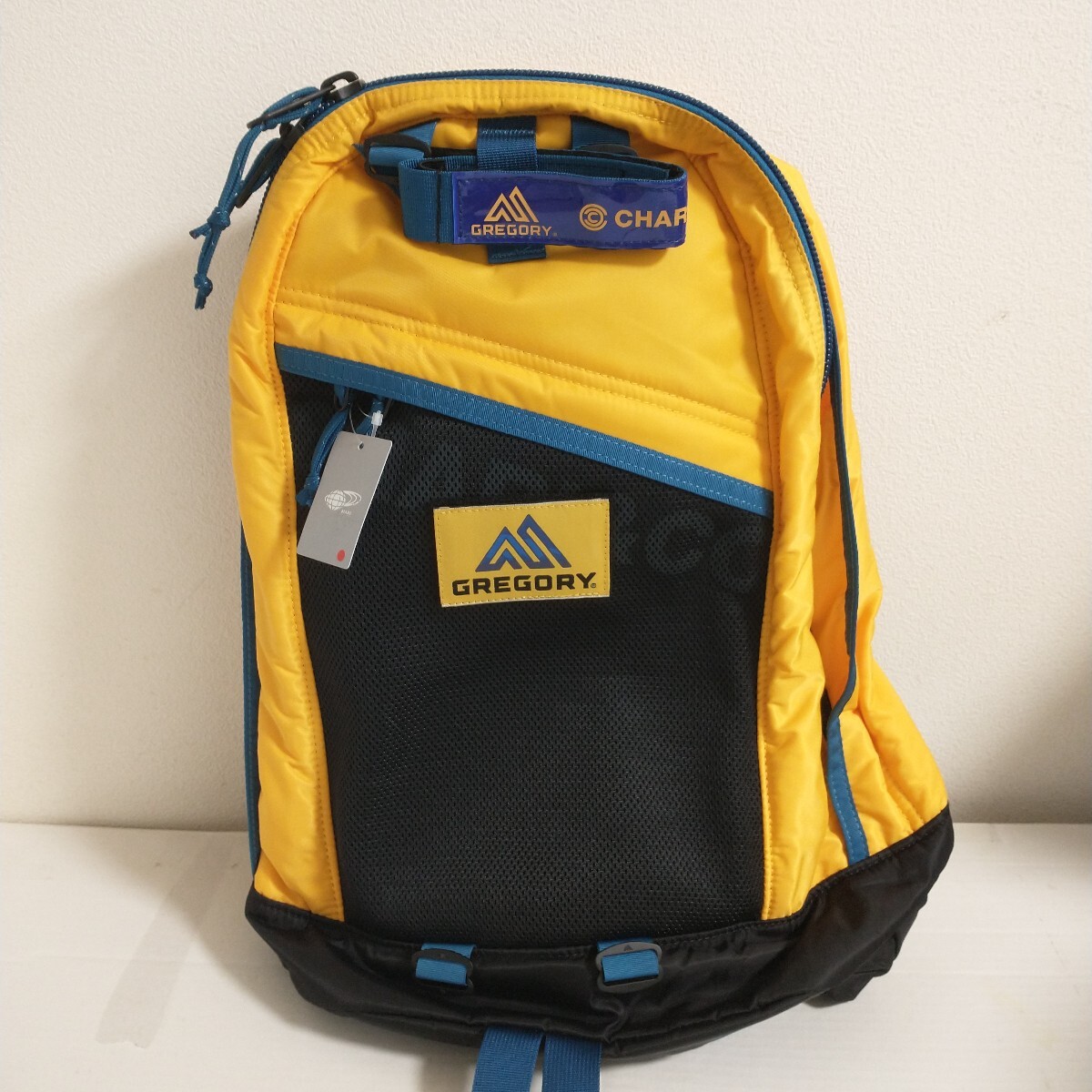新品未使用■ GREGORY グレゴリー BEAMS チャリ&コーコラボリュック イエロー デイパック ビームス CHARI&CO 限定拍卖