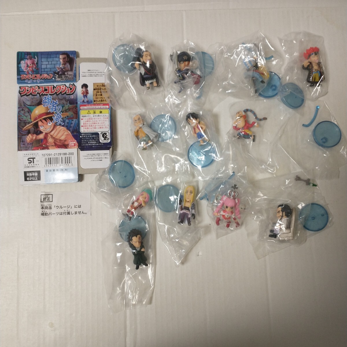 内袋未開封■ワンピースコレクション 強者の海へ シークレットドラゴン含む全12種セット ONEPIECE バンダイ拍卖