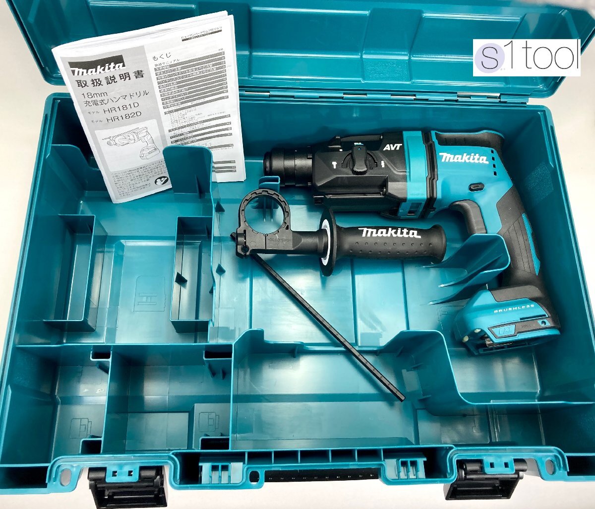 新品 マキタ HR182D 本体のみ 18V + ケース ( 充電式ハンマドリル HR182DZK 未使用 18 本体 ハンマドリル 未使用品 HR182DZ )拍卖