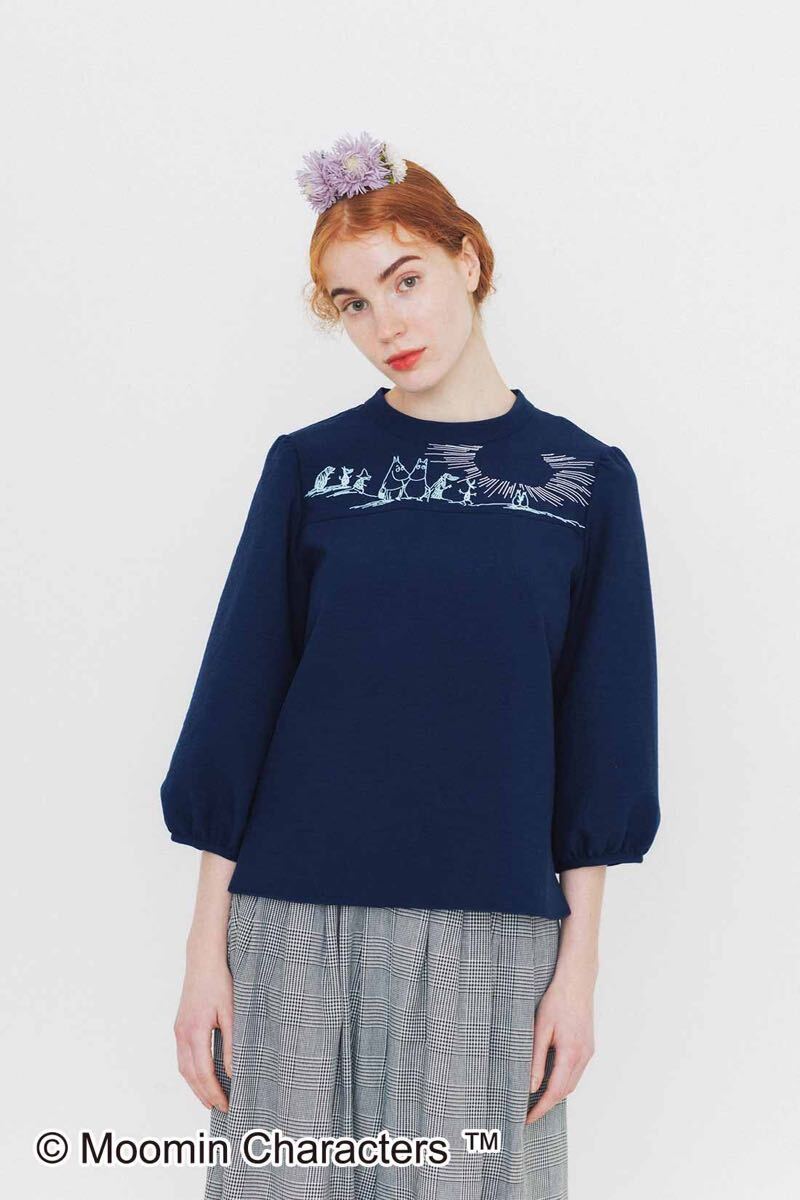 ムーミン 刺繍 トップス 2far/cb.714577拍卖