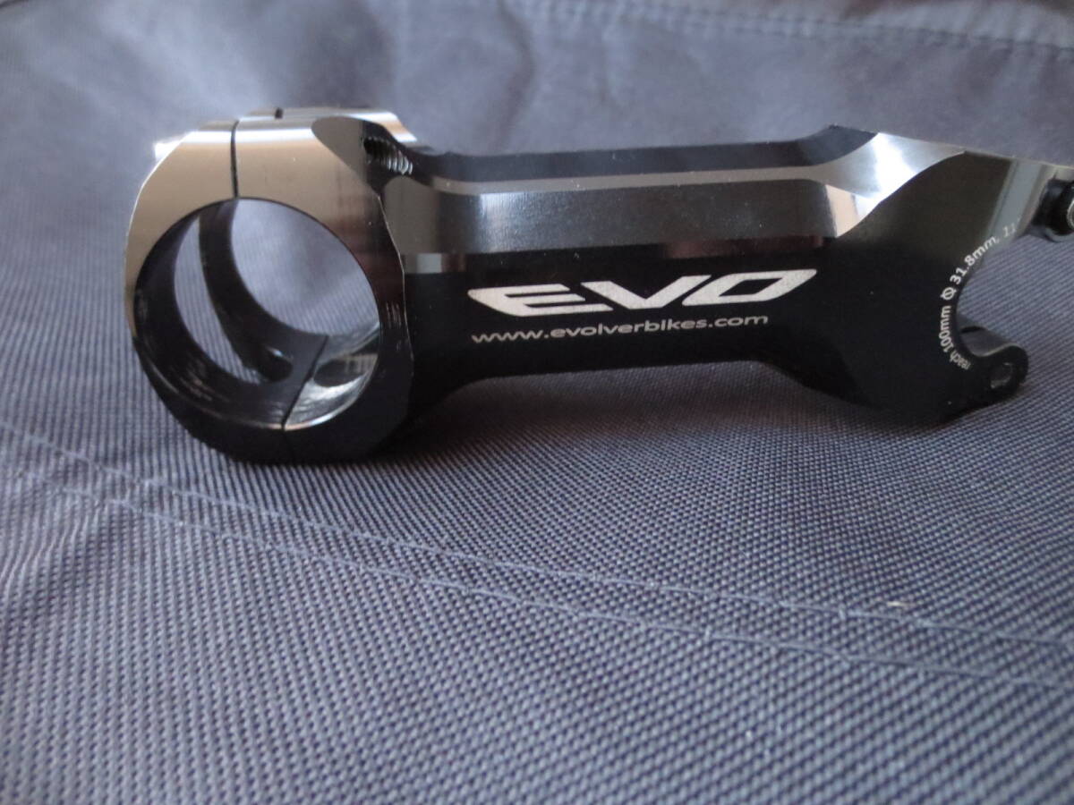 美品 EVOLVER エボルバー エボルバーバイクス オリジナル CNCステム 100mm/11度 ピスト トラック ロード拍卖