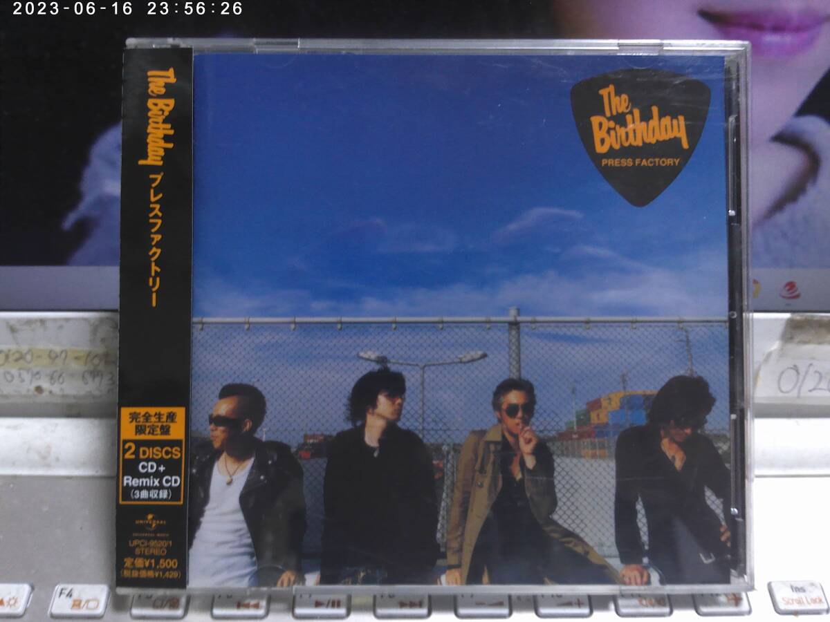 BIRTHDAY バースデイ / PRESS FACTORY 帯付限定CD+DVD(3曲入) チバユウスケ ROSSO Thee Michelle Gun Elephant ミッシェルガンエレファント拍卖