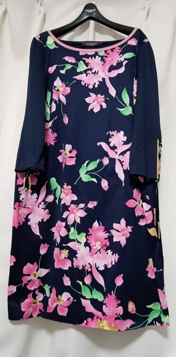 【極美品】レオナール コットン チュニック 42拍卖