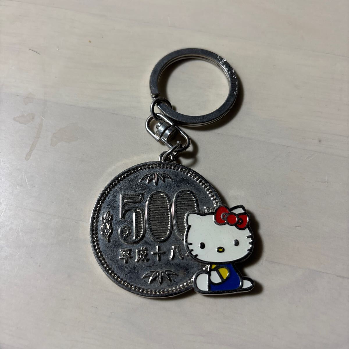 キーホルダー ハローキティ イラストラバーキーホルダー 平成18拍卖