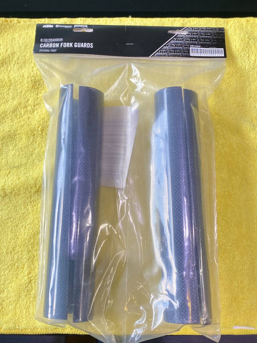 8130199400049 ハスクバーナ Husqvarna 2014~ カーボンフォークガード 48mm 新品拍卖