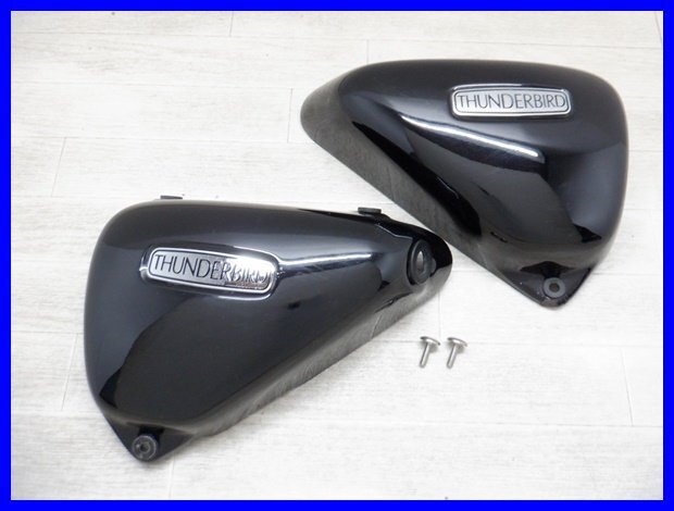 △Ⅲ792 トライアンフ サンダーバード900 左右サイドカバー SMTTC339JMS 100拍卖