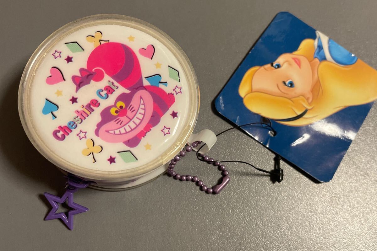 【送料無料】不思議の国のアリス チシャ猫 小物入れ ボールチェーン コインケース拍卖