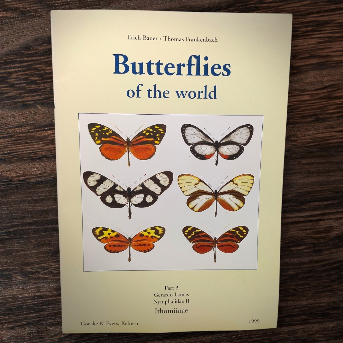Butterflies of the World Part3 世界の蝶 第3部 トンボマダラ属 1999年 蝶 図鑑拍卖