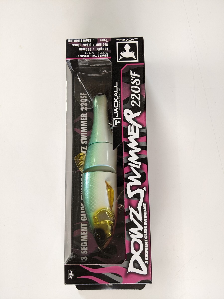 JACKALL DOWZ SWIMMER220SF 3.6oz class ジャッカル ダウズスイマー220スローフローティング マルハタジンライム拍卖