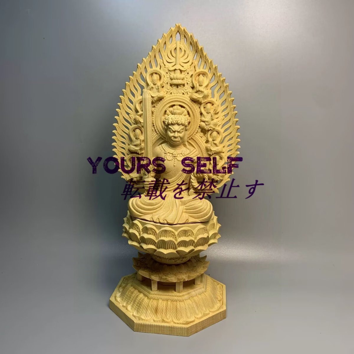 新作 普賢菩薩座像 一式 彫刻工芸品 文殊菩薩 普賢菩薩 仏師で仕上げ品 精密彫刻拍卖