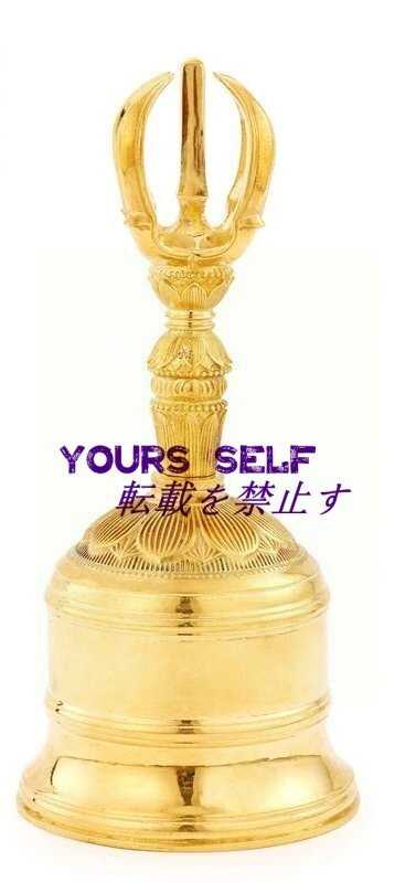 真鍮製 佳品 手作り 仏教 法具 金剛鈴 小々型拍卖