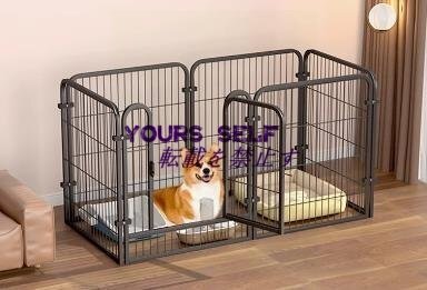 ペット用フェンス ドア付室内 広いケージ 犬 猫 うさぎ ウサギ 動物 飼育 プレイサークル バリアゲート 120*60*60拍卖