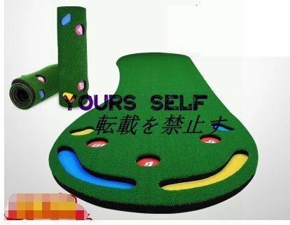 ゴルフ練習パターマット グリーン 特大サイズ 練習 上達 便利 パッティング ゴルフ練習用 パッティングマット アプローチ拍卖