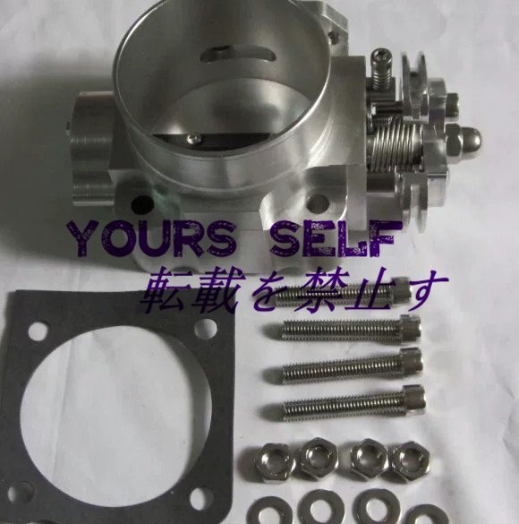 CD9A CE9A 70MM アルミ削り出し ビッグスロットルボディ 4G63 ランエボ1 2 3 バンパー マフラー I II拍卖