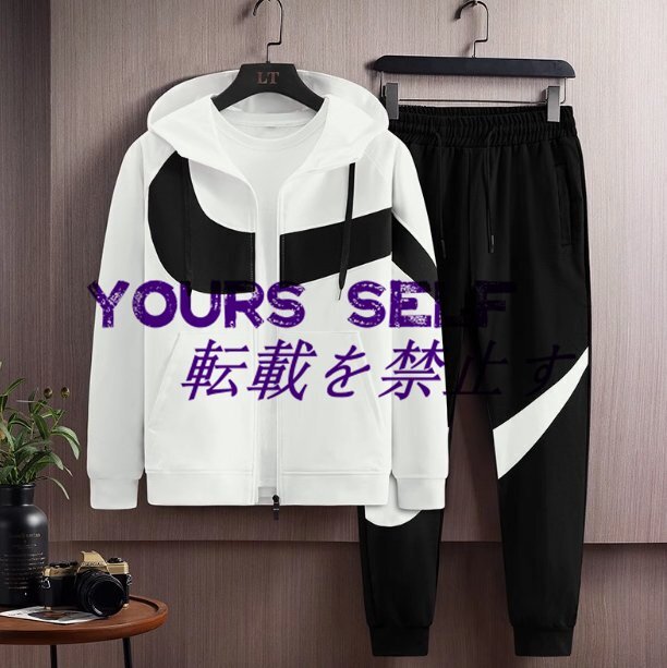 ジャージ メンズ セットアップ 上下セット スウェット パーカー トレーナー 部屋着 スポーツウエア 運動着 M~4XL★21/qwe73拍卖