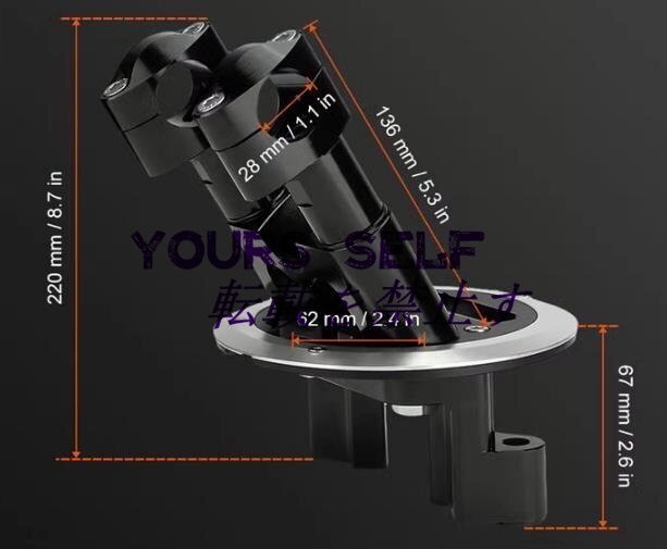 キットライザー カスタム ギドン ハンドルライザー T MAX 530 ヤマハTMAX530 2012-2016 2017 2018 DX TMAX500 2008 2012拍卖