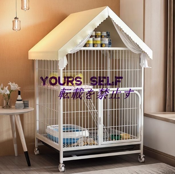 猫ケージ 自宅 猫別荘 特大 フリースペース トイレ付 室内 小型 猫小屋 猫小屋 家拍卖