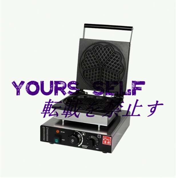 高品質 新入荷 電気ワッフルメーカーマシン けステンレス鋼マフィンマシン厨房/業務/飲食/店舗 S1089拍卖