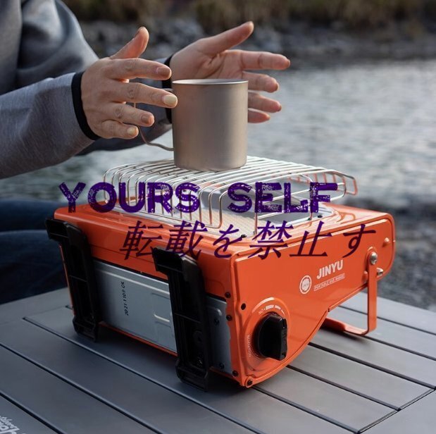 人気推薦 カセットガスストーブ カセットガスオーブン 小型スペースヒーター ポータブルガスヒーター 1台両用 省エネ F1859拍卖