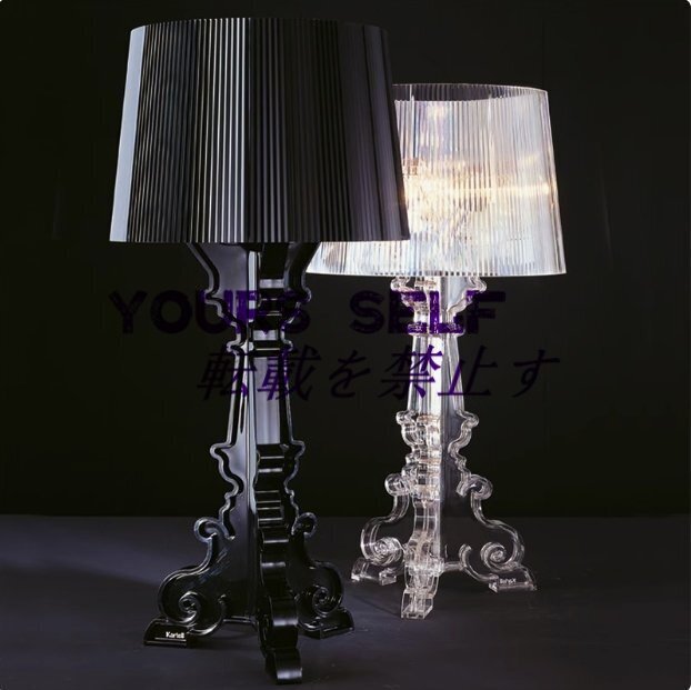アクリルテーブルランプ寝室リビングルームデスクランプ 横ライト照明拍卖