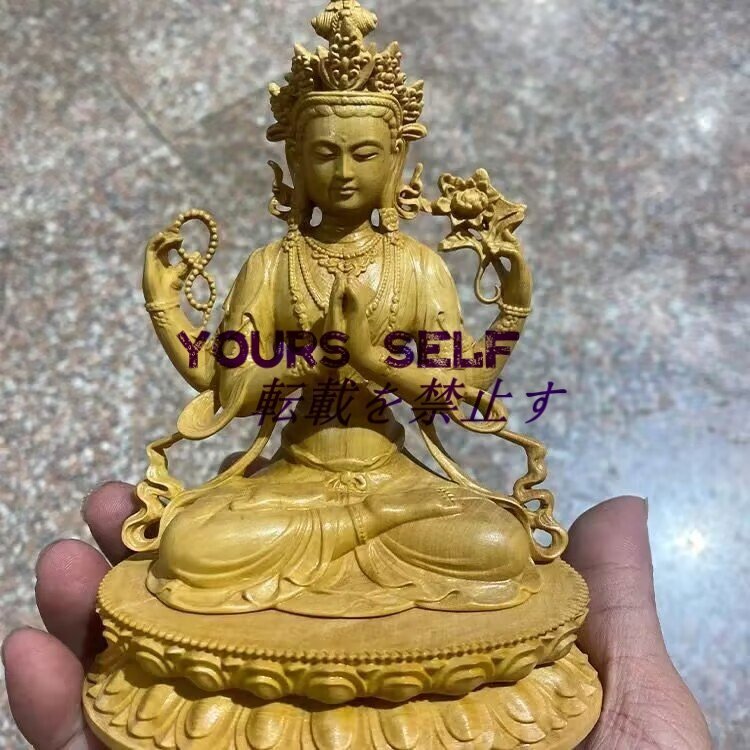 チベット 超絶技巧 観音菩薩 坐像 仏教古美術 チベット仏 彫刻 彫像 コレクション 時代彫刻拍卖