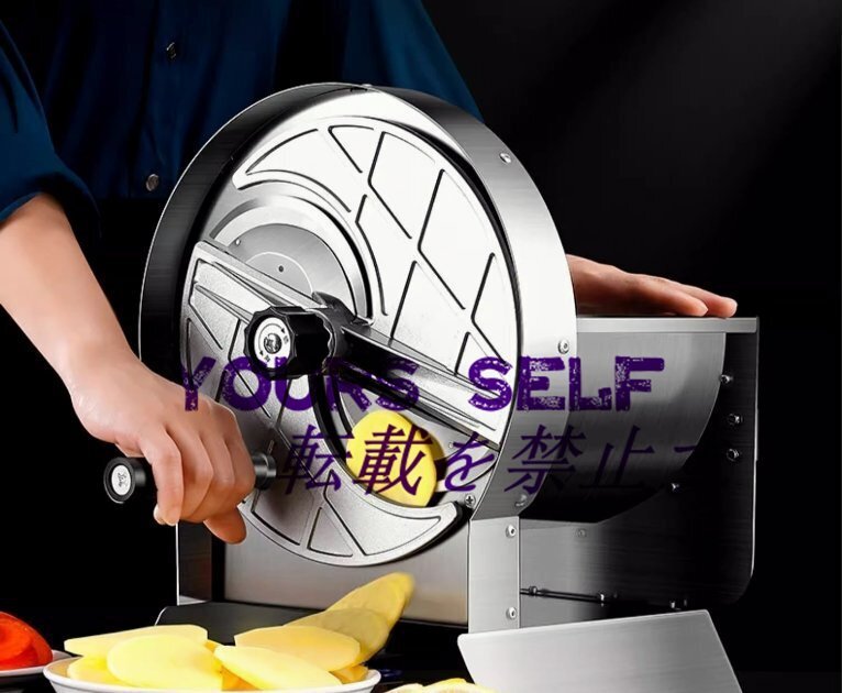 キャベツスライサー 野菜スライサー 野菜カッター きゃべつスライサー 回転式 業務用・家庭用 野菜/きゃべつ 304(手動、0-10mm)拍卖