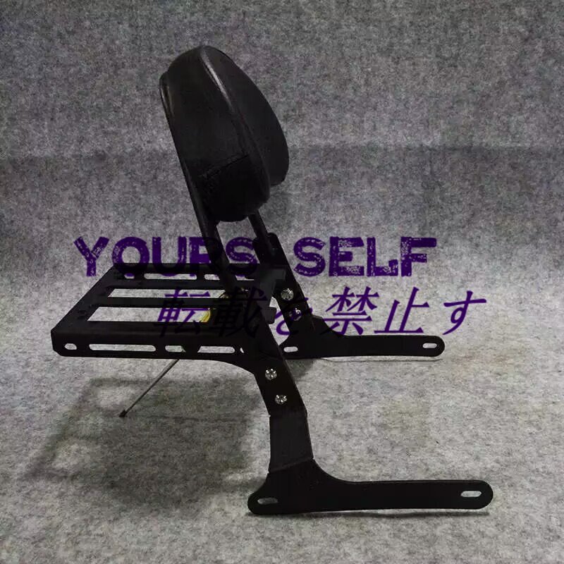 ブラックー ハーレー 2006以降ダイナ デタッチャブル シーシーバーバックレスト ラック荷台 / FXD、 FXDC、 FXDL. FXDX拍卖