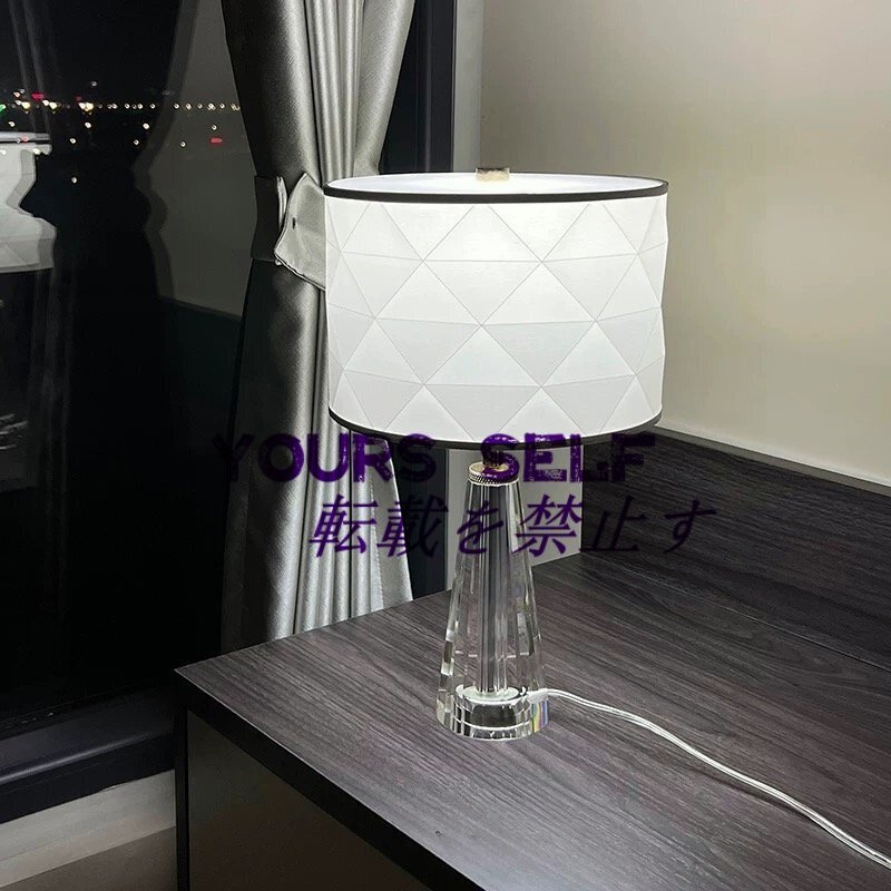 卓上スタンド テーブルライト 卓上ライト 寝室 書斎 LED照明器具 北欧風 クリスタル スイッチ有り インテリア拍卖