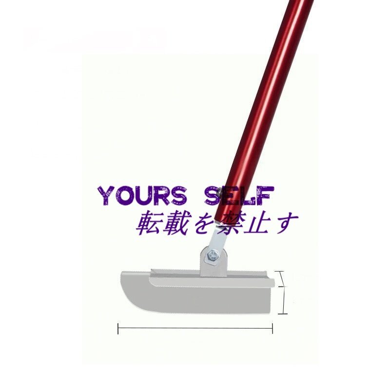 最新作 コンクリート舗装ソフト切断機ウェット切断機切断機手動切断機 スチ-ル製 180*110*38mm ル三合金製の柄全長366cm(2段)拍卖