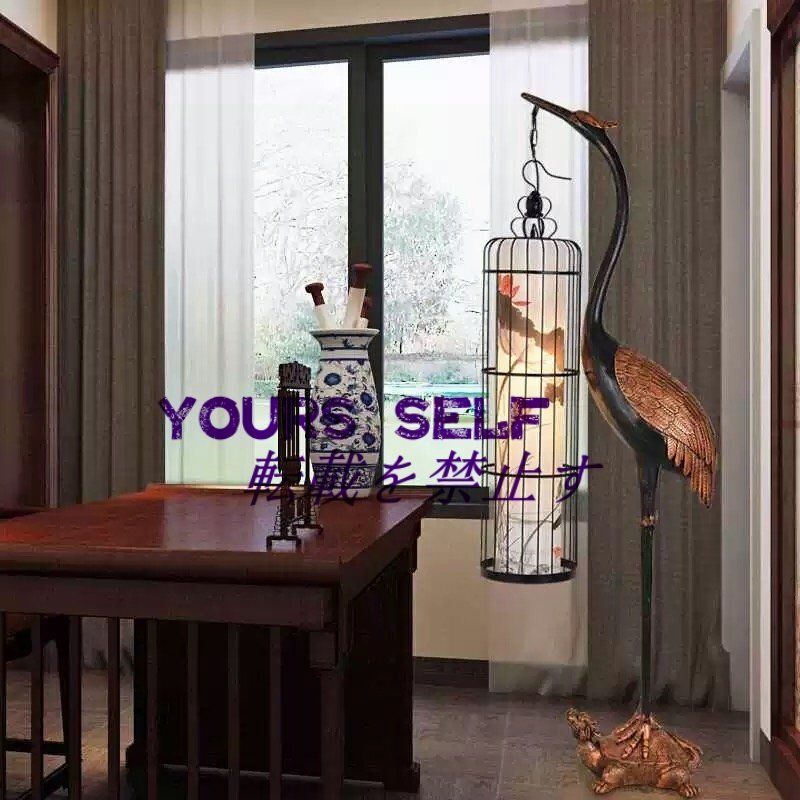 美品★古風 定番商品 芸術品 寝室/書斎 照明器具 工芸品 装飾品拍卖