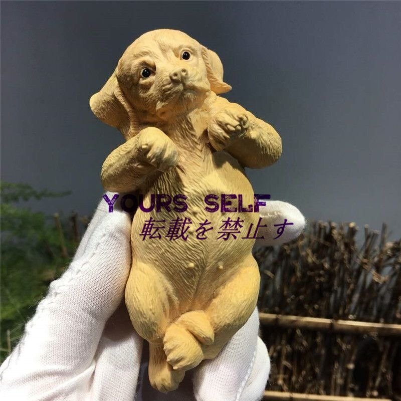 干支 犬 動物 木彫品 置物 工芸品 新品拍卖